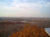 Autumn Pike Lake - Highway 60 Seen In Distance.